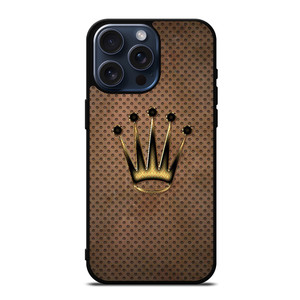 ROLEX LOGO GOLD iPhone 15 Pro Max Case