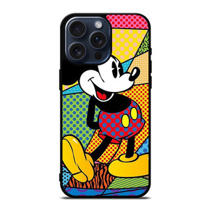 ROMERO BRITTO MICKEY MOUSE 2 iPhone 15 Pro Max Case