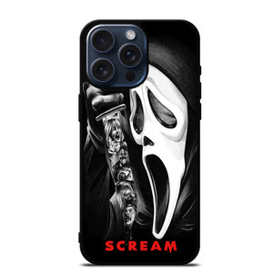 SCREAM HORROR MOVIE iPhone 15 Pro Max Case SCREAM HORROR MOVIE iPhone 15 Pro Max Case
