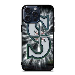 SEATTLE MARINERS MLB LOGO iPhone 15 Pro Max Case SEATTLE MARINERS MLB LOGO iPhone 15 Pro Max Case