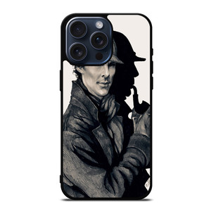 SHERLOCK HOLMES ART iPhone 15 Pro Max Case SHERLOCK HOLMES ART iPhone 15 Pro Max Case