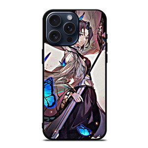 SHINOBU KOCHO DEMON SLAYER ANIME MANGA iPhone 15 Pro Max Case SHINOBU KOCHO DEMON SLAYER ANIME MANGA iPhone 15 Pro Max Case