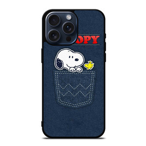 SNOOPY POCKET FRIEND iPhone 15 Pro Max Case SNOOPY POCKET FRIEND iPhone 15 Pro Max Case
