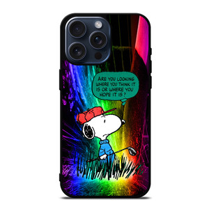SNOOPY QUESTION iPhone 15 Pro Max Case