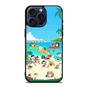 SNOOPY THE PEANUTS BEACH iPhone 15 Pro Max Case SNOOPY THE PEANUTS BEACH iPhone 15 Pro Max Case
