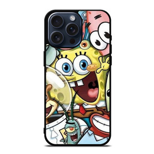 SPONGEBOB AND FRIENDS iPhone 15 Pro Max Case SPONGEBOB AND FRIENDS iPhone 15 Pro Max Case