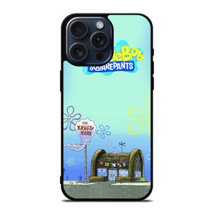 SPONGEBOB RESTAURANT KRUSTYKRAB iPhone 15 Pro Max Case SPONGEBOB RESTAURANT KRUSTYKRAB iPhone 15 Pro Max Case