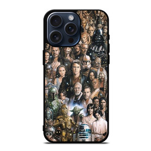 STAR WARS CHARACTERS ART iPhone 15 Pro Max Case STAR WARS CHARACTERS ART iPhone 15 Pro Max Case
