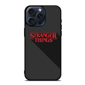 STRANGER THINGS LOGO ICON iPhone 15 Pro Max Case
