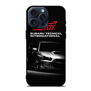 SUBARU IMPREZA WRX STI LOGO iPhone 15 Pro Max Case SUBARU IMPREZA WRX STI LOGO iPhone 15 Pro Max Case