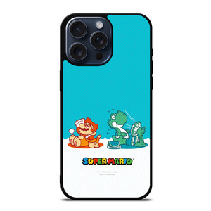 SUPER MARIO AND DINO NINTENDO iPhone 15 Pro Max Case