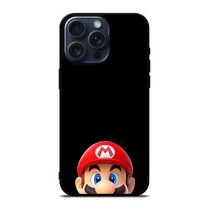 SUPER MARIO BROSS HEAD iPhone 15 Pro Max Case SUPER MARIO BROSS HEAD iPhone 15 Pro Max Case