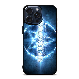 SUPERNATURAL STAR LOGO iPhone 15 Pro Max Case SUPERNATURAL STAR LOGO iPhone 15 Pro Max Case