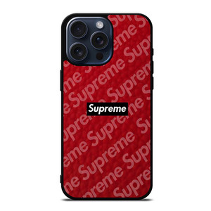SUPREME LOGO COLLAGE iPhone 15 Pro Max Case SUPREME LOGO COLLAGE iPhone 15 Pro Max Case