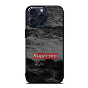 SUPREME LOGO OCEAN iPhone 15 Pro Max Case SUPREME LOGO OCEAN iPhone 15 Pro Max Case