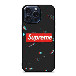 SUPREME SPACE GLITCH iPhone 15 Pro Max Case SUPREME SPACE GLITCH iPhone 15 Pro Max Case