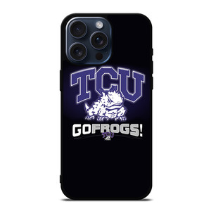 TCU HORNED FROGS COLLEGE iPhone 15 Pro Max Case