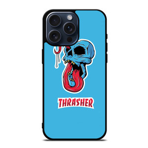 THRASHER LOGO SKULL ARTWORK iPhone 15 Pro Max Case THRASHER LOGO SKULL ARTWORK iPhone 15 Pro Max Case