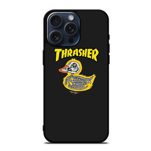 THRASHER SKATEBOARD MAGAZINE DUCK iPhone 15 Pro Max Case THRASHER SKATEBOARD MAGAZINE DUCK iPhone 15 Pro Max Case