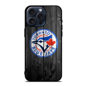TORONTO BLUE JAYS WOODEN iPhone 15 Pro Max Case TORONTO BLUE JAYS WOODEN iPhone 15 Pro Max Case