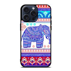 TRIBAL ORNAMENTSTOCK VECTOR ELEPANT iPhone 15 Pro Max Case TRIBAL ORNAMENTSTOCK VECTOR ELEPANT iPhone 15 Pro Max Case