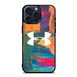 UNDER ARMOUR LOGO ABSTRACT PAINT iPhone 15 Pro Max Case UNDER ARMOUR LOGO ABSTRACT PAINT iPhone 15 Pro Max Case