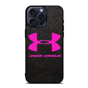 UNDER ARMOUR PINK LOGO iPhone 15 Pro Max Case UNDER ARMOUR PINK LOGO iPhone 15 Pro Max Case