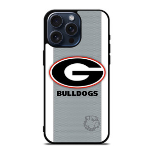 UNIVERSITY GEORGIA BULLDOGS FOOTBALL LOGO iPhone 15 Pro Max Case