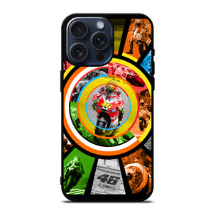 VALE 46 VALENTINO ROSSI iPhone 15 Pro Max Case VALE 46 VALENTINO ROSSI iPhone 15 Pro Max Case