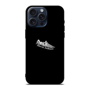 VANS CLASSIC FOOTWEAR LOGO FAN ART iPhone 15 Pro Max Case VANS CLASSIC FOOTWEAR LOGO FAN ART iPhone 15 Pro Max Case