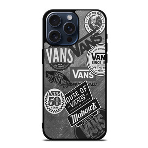 VANS CLASSIC STICKER COLLAGE iPhone 15 Pro Max Case VANS CLASSIC STICKER COLLAGE iPhone 15 Pro Max Case