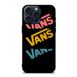 VANS COLOR LOGO COLLAGE iPhone 15 Pro Max Case VANS COLOR LOGO COLLAGE iPhone 15 Pro Max Case
