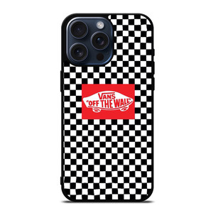VANS OFF THE WALL iPhone 15 Pro Max Case VANS OFF THE WALL iPhone 15 Pro Max Case