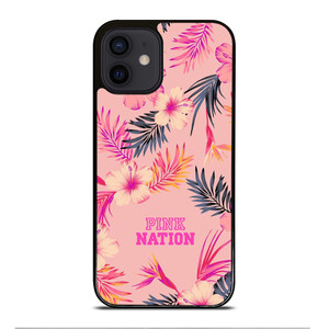 VICTORIA SECRET PINK NATION FLORAL BG iPhone 12 Mini Case