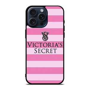 VICTORIA SECRET HORIZONTAL STRIPE LOGO iPhone 15 Pro Max Case