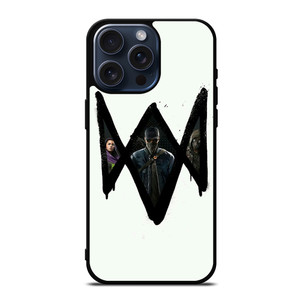 WATCH DOGS 2 LOGO ART iPhone 15 Pro Max Case WATCH DOGS 2 LOGO ART iPhone 15 Pro Max Case