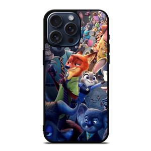 ZOOTOPIA NICK WILDE Disney iPhone 15 Pro Max Case