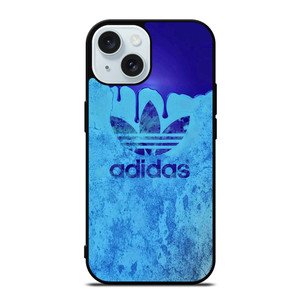 ADIDAS LOGO BLUE LIQUID iPhone 15  Case Cover
