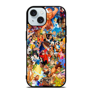 ALL DISNEY CHARACTERS iPhone 15  Case Cover