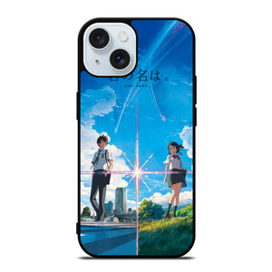 ANIME KIMI NO NAMAE WA YOUR NAME MOVIE MIRROR iPhone 15  Case Cover