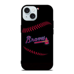 ATLANTA BRAVES BASEBALL CLUB MLB iPhone 15 Case Cover ATLANTA BRAVES BASEBALL CLUB MLB iPhone 15 Case Cover