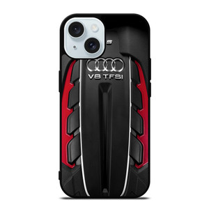AUDI ICON ON ANGINE iPhone 15  Case Cover