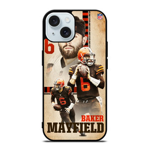BAKER MAYFIELD CLEVELAND BROWNS 2 iPhone 15  Case Cover