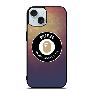 BAPE FC LOGO BADGE iPhone 15  Case Cover