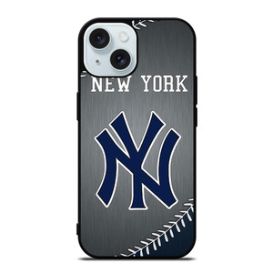 BASEBALL CLUB NEW YORK YANKEES LOGO iPhone 15 Case Cover BASEBALL CLUB NEW YORK YANKEES LOGO iPhone 15 Case Cover
