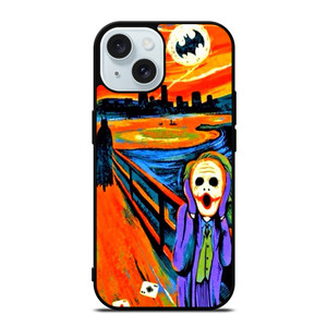 BATMAN JOKER SCREAM iPhone 15  Case Cover