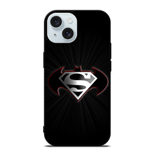 BATMAN VS SUPERMAN SYMBOL iPhone 15  Case Cover