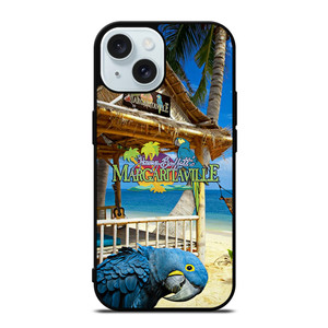 BEACH JIMMY BUFFETS MARGARITAVILLE iPhone 15 Case Cover BEACH JIMMY BUFFETS MARGARITAVILLE iPhone 15 Case Cover
