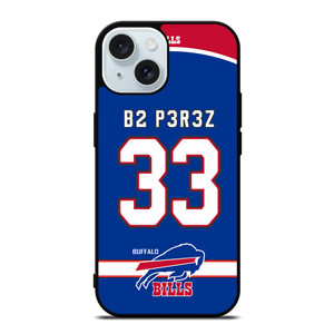 BUFFALO BILLS JERSEY iPhone 15  Case Cover BUFFALO BILLS JERSEY iPhone 15  Case Cover