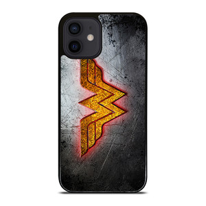 WONDER WOMAN GOLDEN LOGO iPhone 12 Mini Case WONDER WOMAN GOLDEN LOGO iPhone 12 Mini Case